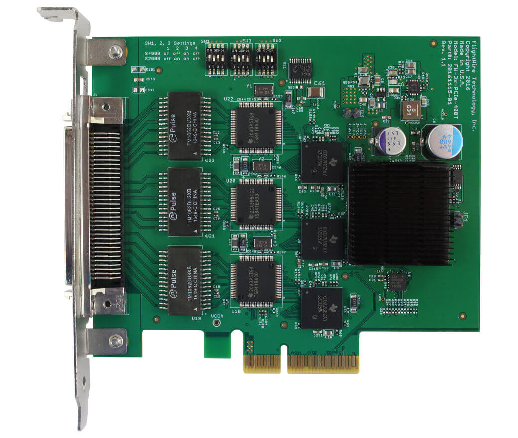 FW-3x-PCIe-400T-front Featured